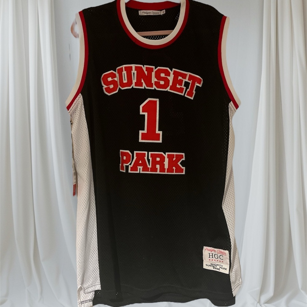 HGC Black and Red Sunset Park Men's Jersey